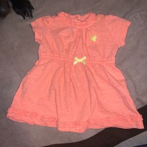 3 month Red/Orange top.